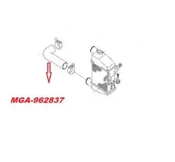 Hortum Turbo Alt-(Hyundai: Getz 06 > 08 1.5 CRDI 4 Cyl Dizel)