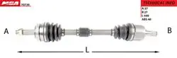 Aks Komple Sol-(ABS Li)-(Hyundai: Tucson 04 > 10 4×2 Otomatik)