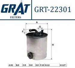 Yakıt Filtresi (Mercedes Om611-612-647-668) Isıtmasız