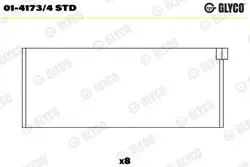 Kol Yatak Std (Peugeot Partner 1.4 04.03- 307 1.4 1.6 16V 207 1.6 16V Tu5jp)