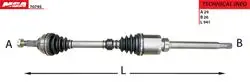 Aks Komple Sağ-(Nissan: Qashqai 07 > 11 1.5 DCI M / T)