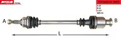 Aks Komple Sağ-(Suzuki: Swift 04 > 10 1.3 Ddıs)