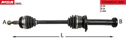 Aks Komple Sağ-(VW: Transporter T6 2.0 TDI 2010 > 102 Ps)
