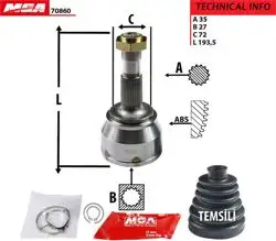 Aks Kafası Dıs Sağ-Sol-(Fiat: Ducato V 2.2-2.3 Mjtd 06 -)