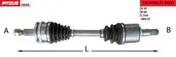Aks Komple Sol (ABS Li)-(Mitsubishi: L200 06 > 19 2.5-2.4 Dıd 4Wd 5Mt-4At / L200 2.2 Dıd 6At / Mt 19 > / Fiat: Fullback 16 >) Uzun