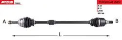 Aks Komple Sağ-(ABS Li)-(Hyundai: i20 08 > 12 Dizel)