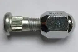 Bijon Komple Saplama Somun Takım Hyundai: i10 / i20 / i30 / I40-(Saplama: Ø 19 M12×1.50 B-31 L-47 H-50 D1-Ø 13 Frezesomun: Aa.21 M12×1.50 B-30 H-30 Kapalı Somun)