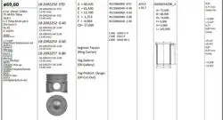 Piston 69.60 mm (0.40) Opel Astra H Astra J Corsa D Corsa E 1.3 CDTI Fiat Doblo Fiorino Linea Punto Peugeot Bipper 1.3 Multijet Z13dth A13dtj (75 Hp) (Euro 5) (0.40 Kısa)