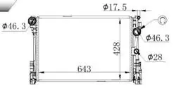 Su Radyatörü Brazing (Mercedes W204-207-212-218 / Om651-M271)