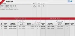 Nissan Sunny 90 > 96 Almera 90 > 95 1.6 16V Ga16 Takım Subap