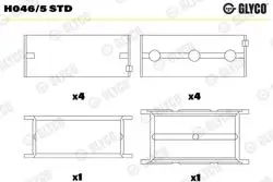 Ana Yatak Std (Volvo S40 / S60 / S80 / 850 / 960 / V70 / Xc70 / Benzinli 94-19) (Renault Safrane 2.0 16V 2.5 20V)