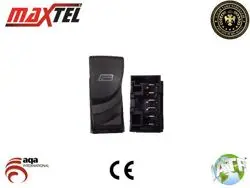 Cam Düğmesi Sol Siyah Kasasız Ducato II Boxer II (6 Fişli)