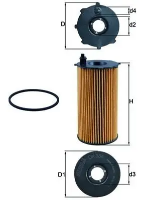 Yağ Filtresi Dodge Nitro 2 8 Crd 07-Jeep 04 -