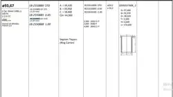 Piston 93.67 mm 0.65 Ford Transit 2.5 TD (V5 Mınubus) (100 Ps) (Rıken Segmanlı) (0.20 Kısa)