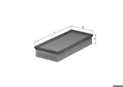 Hava Filtresi M-50 E34 91 >