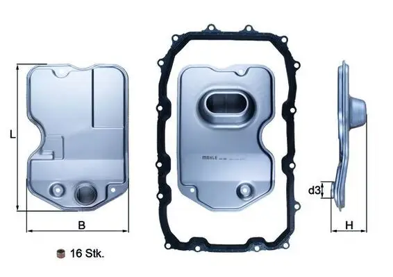 Şanz. Filtresi Kit Q7 Touareg 05 > 10