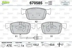 Ön Fren Balatası-(Audi A4 16-A5 17 -)