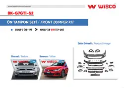 Tampon Seti On VW Golf 7.5 Gtı (13-17 Golf 7 İçin Uyumludur)
