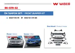 Tampon Seti On VW Golf 7.5 R (13-17 Golf 7 İçin Uyumludur)