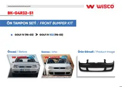 Tampon Seti On VW Golf 4 R32 98-03