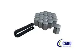 Bijon Kapağı (Metalık Gri) 17×32mm Astra F-G-H Corsa B-C-D V