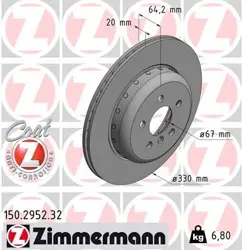 Fren Diski Arka Sol Formula F G30, G31, F90, X3 X