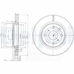 Disk On 06-Pt.107-Cn.C1-Ta.Aygo 1.0İ-1.4Hdi