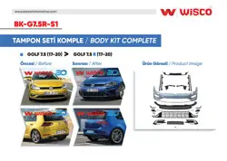 Tampon Seti Komple (On-Arka-Yan) VW Golf 7.5 R (17-20 Golf 7.5 İçin Uyumludur)