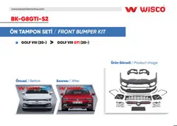 Tampon Seti On VW Golf 8 Gtı 20 -