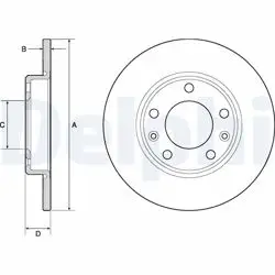 Disk Arka (Ad) 14-Pt.308 Kaplamalı