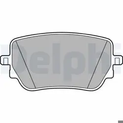 Fren Balatası (Mercedes W118-W177-W247 Arka Spor Tip) 2298701