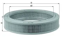 Hava Filtresi Audi 80 18 86-90 Golf II 18 Gtı 85-75