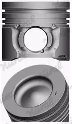 Piston + Sekman 75 mm 1.00 (Ford: Focus 1.6 TDCI 2011-> Peugeot:208 308 508 Dv6c Euro-5) Volvo (11-15) /