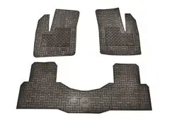 Fiat Doblo Dekoratıf Paspas 2003-2009 (3 Parca Ön Sağ-Sol + Ar