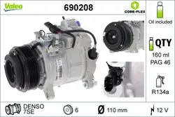 Klima Kompresörü F11 / F12 / F13 / F15 / F30 / F31 / F32 / F33 / F34 10 > 18