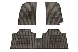 Fiat Tempra Dekoratıf Paspas (3 Parca Ön Sağ-Sol + Arka) Gri