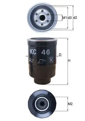Yakıt Filtresi Opel Campo (Tf0, Tf1) 2.5 D (Tfr54)-56 KW / 76 Ps-08.1991-06.1994