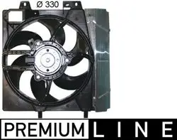 Fan Motoru (520X540) Citroen C3 Peugeot 207 (Eno:8Ew351043551)