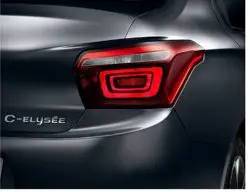 Citroen C-Elyse Sol Stop Lambası Makyajlı Kasa Duylu Orijinal