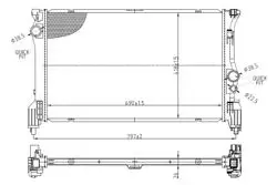 Su Radyatörü Mercedes Vito 447 114 / 116 / 119 CDI