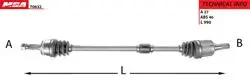 Aks Komple Sağ-(ABS Li)-(Hyundai: i30 08 > 11 Kia: Ceed Dizel-Manuel)