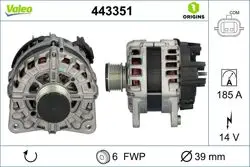 Alternatör (Renault Clio V Megane IV Kadjar-Nissan) Fg18t177