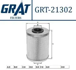 Mazot Filtresi-(Kagıt Tip) (Mitsubishi: Canter-304 / 449 / 515 / 635)