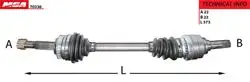 Aks Sol (Opel: Corsa B 1.2 1.4 1.5D 93-01 ABS Li)