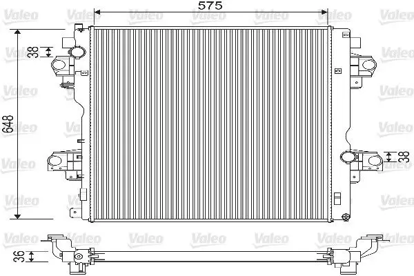 Radyatör Toyota Land Cruiser 150 3.0 4.0 D