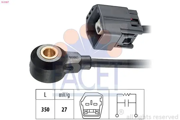 Vuruntu Sensörü Ford Connect 1.8 TDCI 02 > 14 C-Max (Dm2) 1.8 TDCI 07 > 09 Mondeo IV Sedan (Ba7) 1.8 TDCI 07 > 15