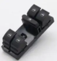 Sol Ön Cam Düğmesi-Dörtlü (Skoda Fabia 11-15 Octavia 09-13) Yesıl