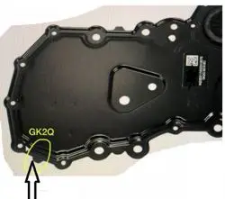 Eksantrik Sac Kayış Kapak (Su Hortum Kelepçe Yeri Yok) (Ford: Transit V363 2.0 Ecoblue Panther 18 -)