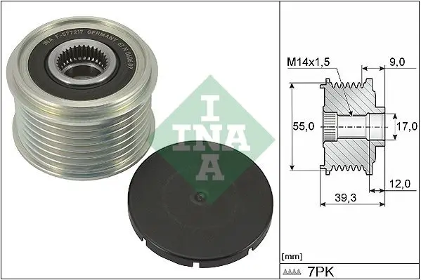 Alternatör Kasnağı (Hyundai: Ix55)