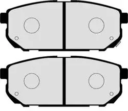 Balata Fren Arka-(Kia: Sorento 02 > 10) Wva23763
